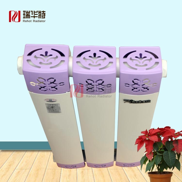 80*95*600單弧單罩鋼鋁復合散熱器